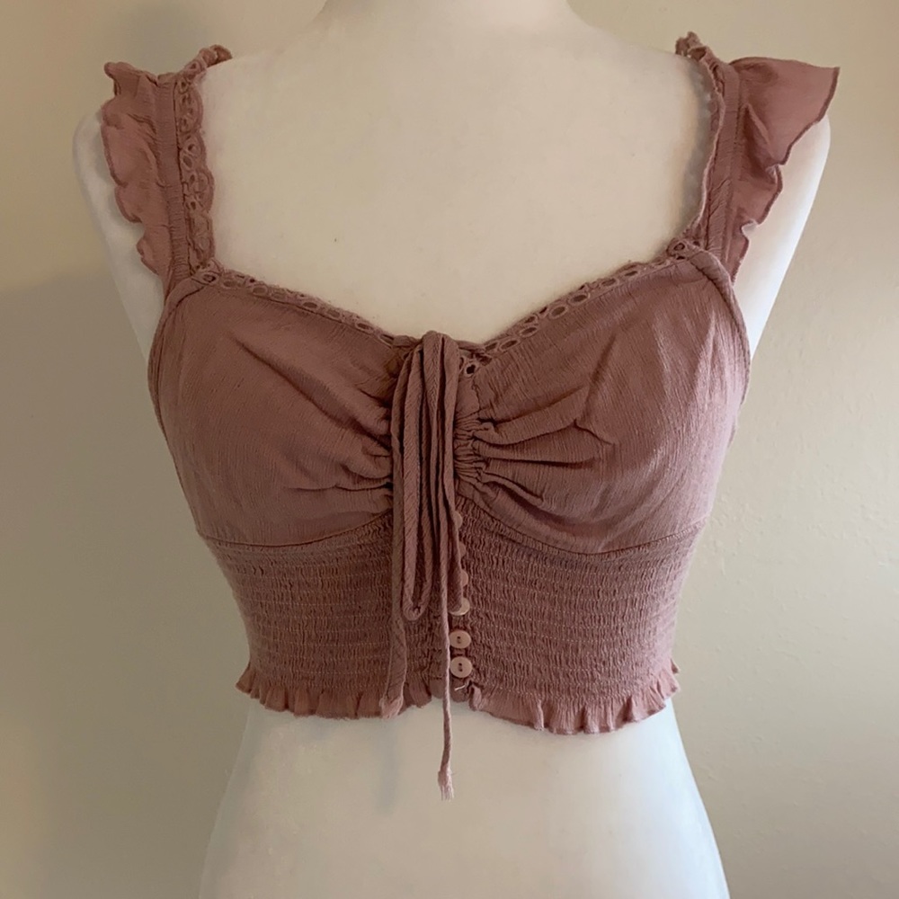 Pac Sun Pink Crop Top